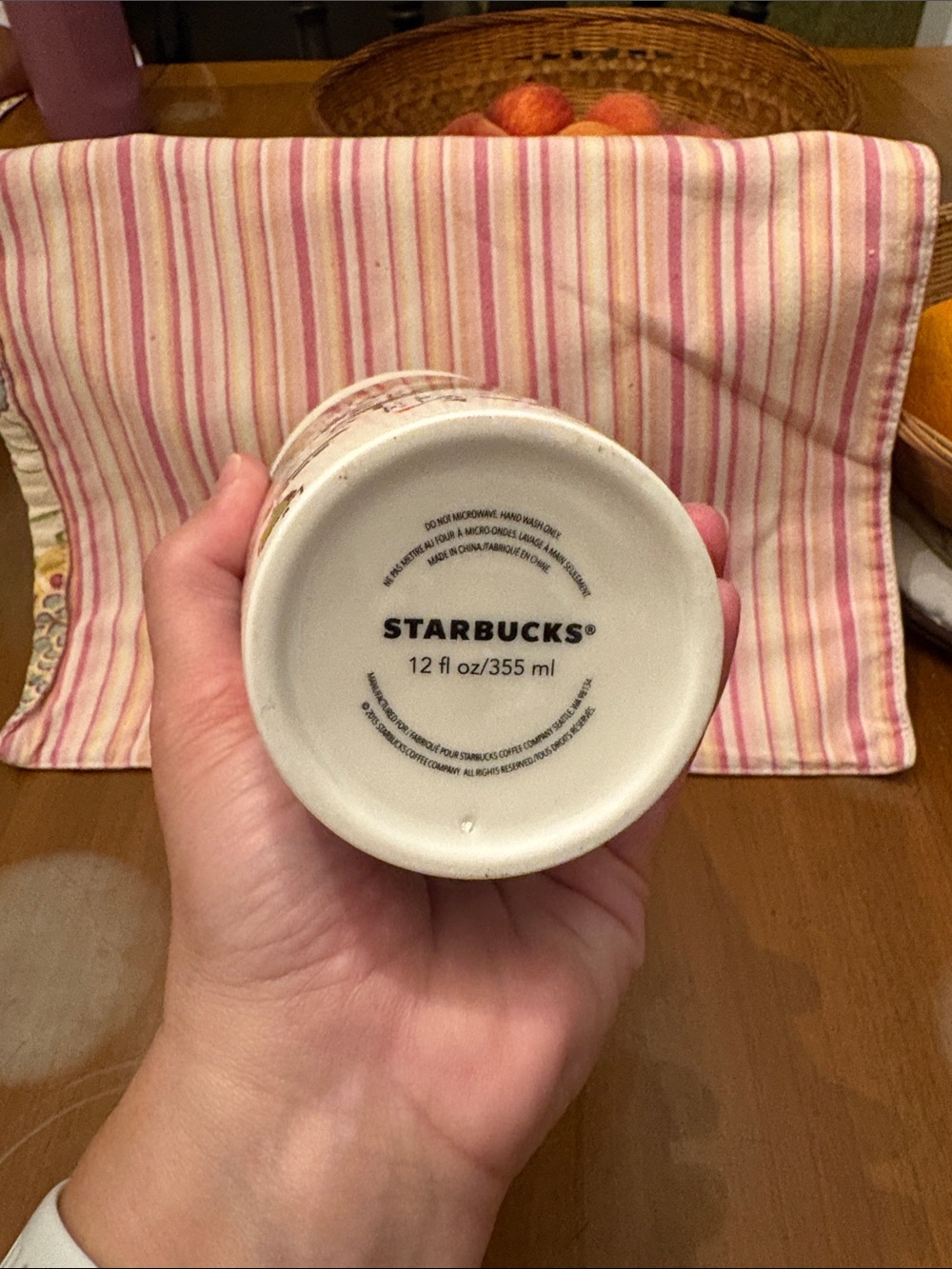 2015 Starbucks San Francisco Travel Coffee Mug Gold Lid - Picture 4 of 6